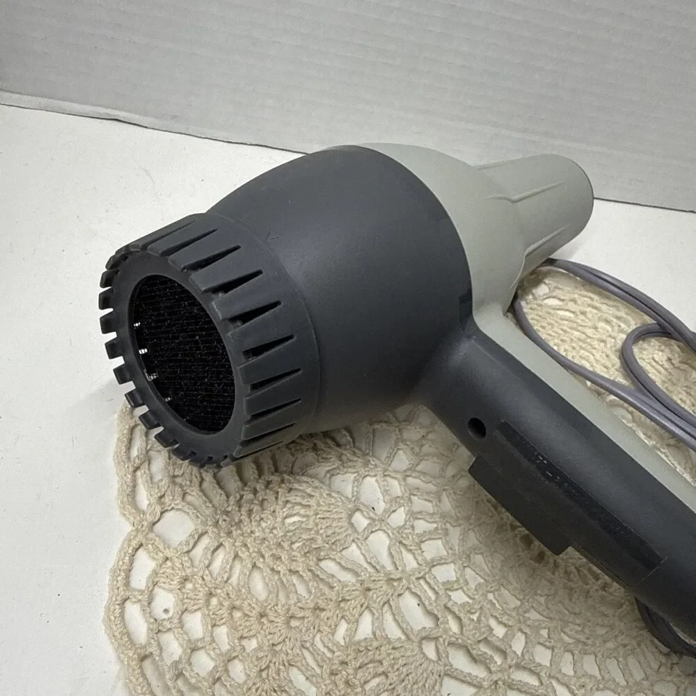 Conair Pro Silver Bird Professional Hair Dryer Gray Charcoal Blow Dryer